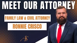 Board Certified Family Law Specialist Ronnie Crisco, Family and Civil Law Lawyer