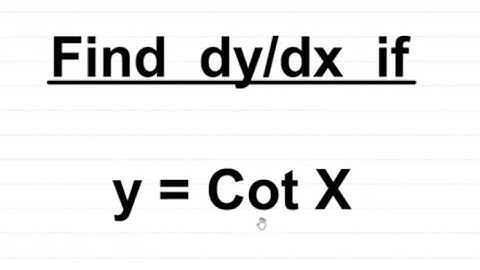 Derivative of Cot(x): Differentiation of Cot(x) | Derivative of Cotangent Functions. #derivative