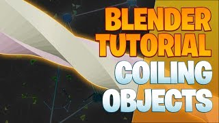 From two planes to coiling objects - Blender Tutorial