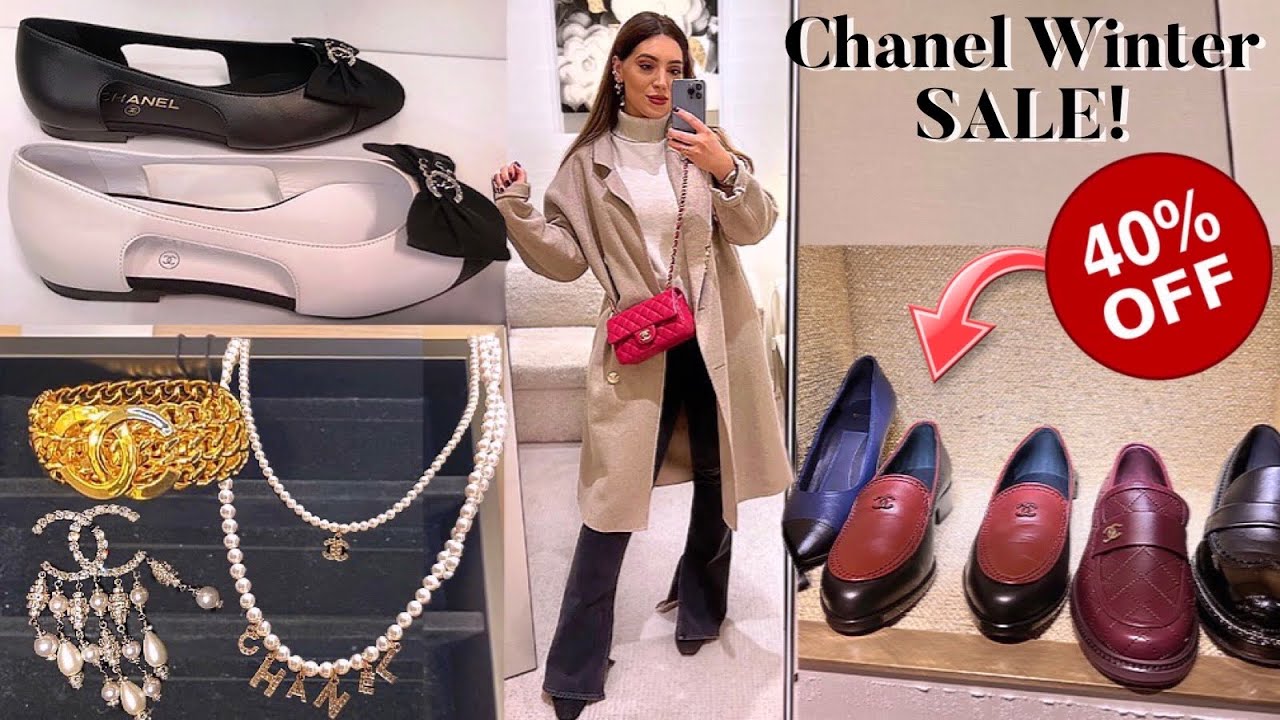 CHANEL Winter SALE 🤩 40% OFF Shoes, Jewellery, Accessories & RTW