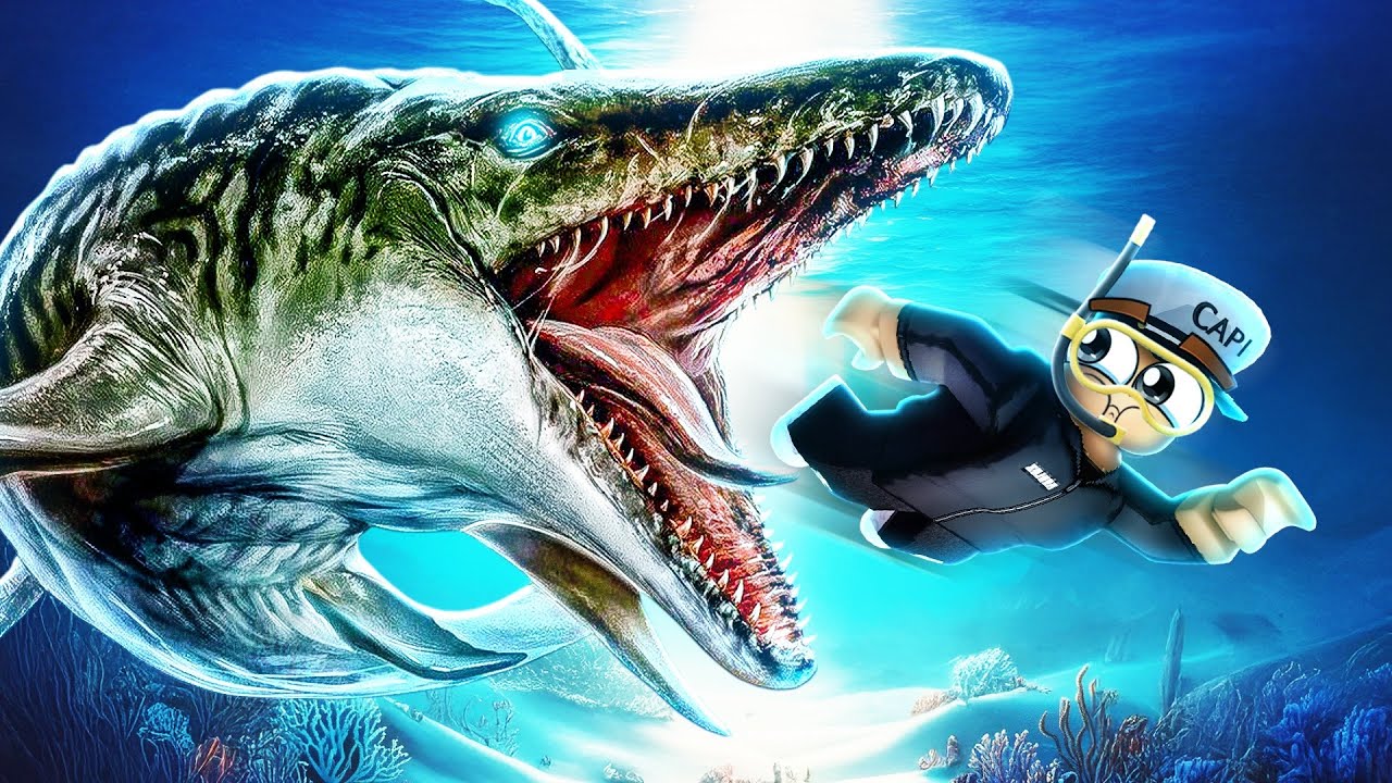 DINOSAUR LIFE of MOSASAURUS in ROBLOX