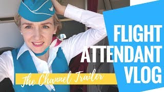 FLIGHT ATTENDANT VLOG | CHANNEL TRAILER  by Ellen Marek by Ellie Away 3,158 views 5 years ago 1 minute, 10 seconds