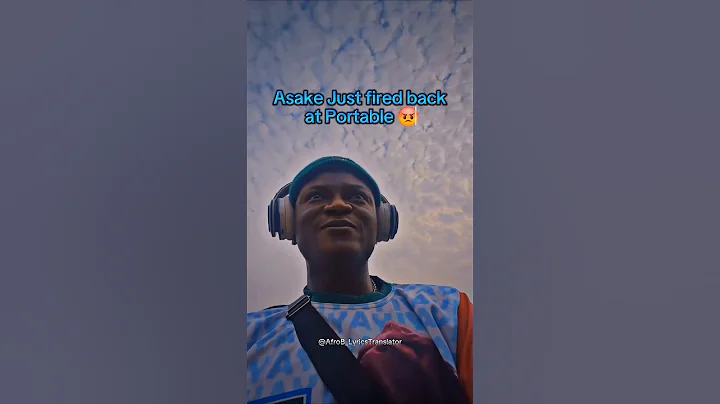 MILITARY - Asake's reply to Portable's criticism #asake #afrobeats #portable