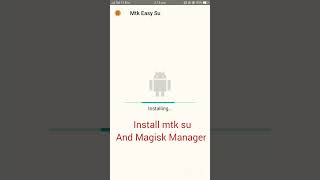 root any phone with mtk su ans Magisk Manager without twrp screenshot 1