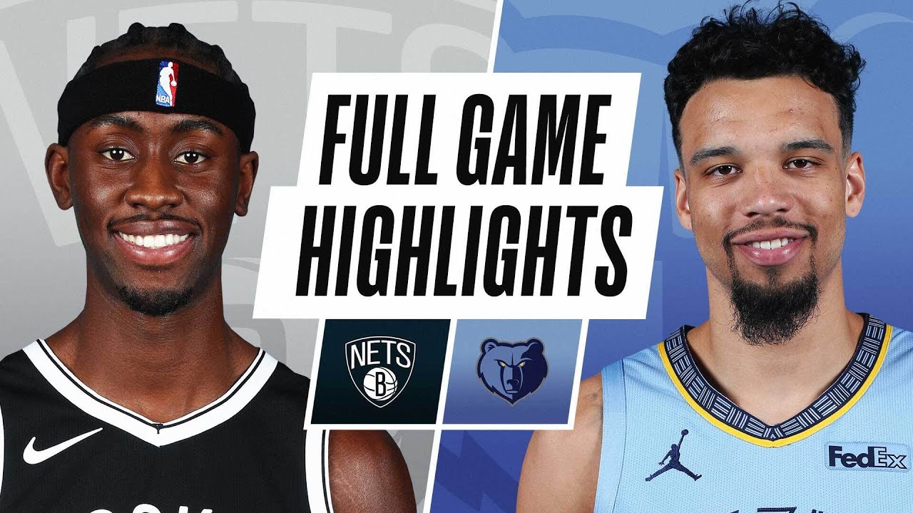 NETS at GRIZZLIES | FULL GAME HIGHLIGHTS | January 8, 2021 - YouTube