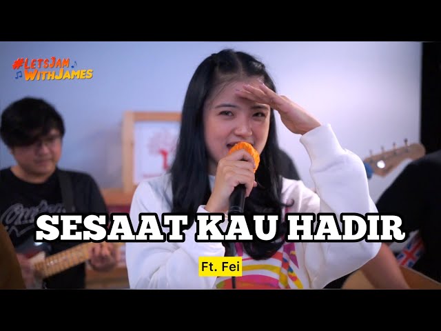 SESAAT KAU HADIR (COVER) - Cicifei ft. Fivein #LetsJamWithJames class=