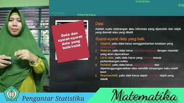 Matematika Pengantar Statistika Dasar