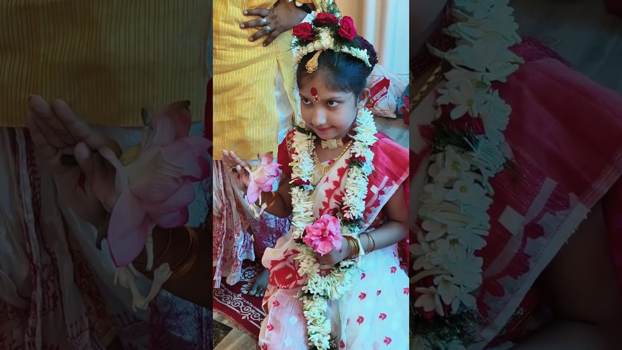 Kumari Pujo of My Daughter ( 2nd Part ) 🥰🤩