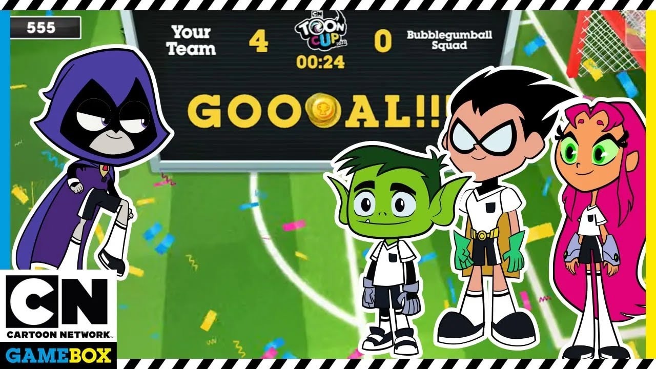 CN Toon Cup | Amazing football game featuring the best Cartoon Network Characters | CN GameBox
