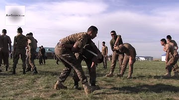 U.S. Marines & Mongolian Police - Mechanical Advantage Control Hold Techniques 4/4