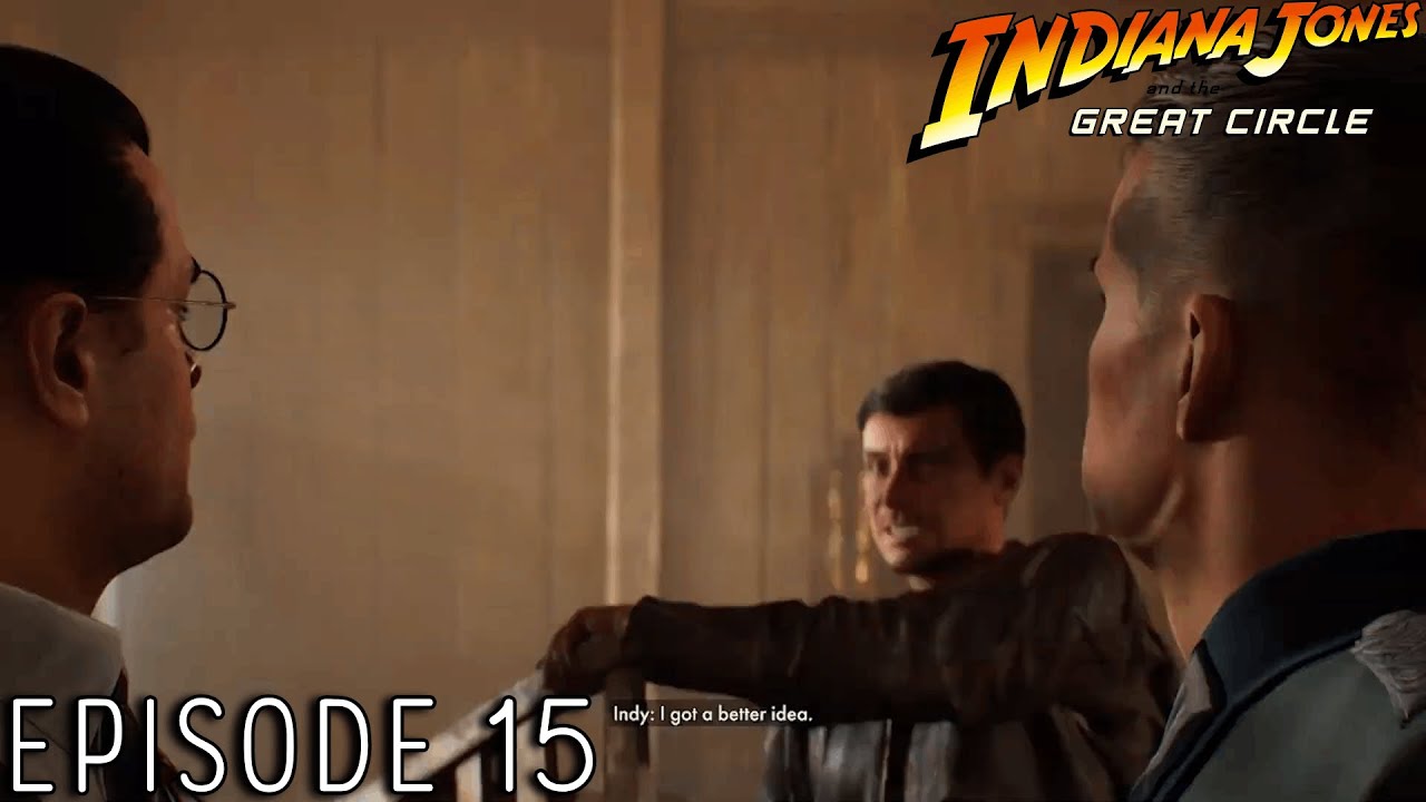 And Here comes Indy With the Steel Chair!  | Indiana Jones and the Great Circle (15)