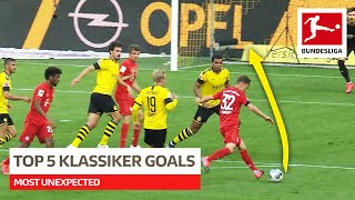 Most Unexpected Goals in Der Klassiker - Borussia Dortmund vs. FC Bayern München