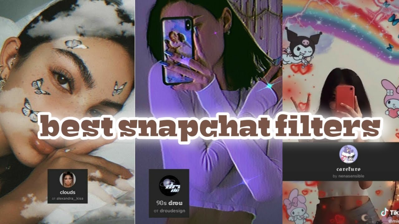 Must Try Snapchat Filters // Aesthetic Snapchat Filters // Best Snapchat Filters For Photography