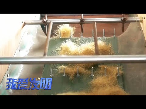 中國-我愛發明-20230321-他發明了一臺處理猪毛的機器，讓用途多多的猪毛實現了自動化分選！