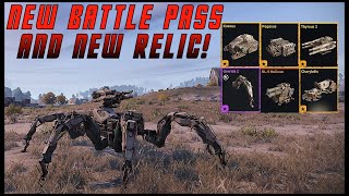 New RELIC, new Battle pass (new legs & LEGENDARY engine) | Crossout