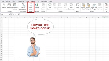 How To Use Smart Lookup In Excel 365