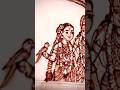 *Traditional Divine Couple mehndi Art*|| #shorts #mehndi #vishnu