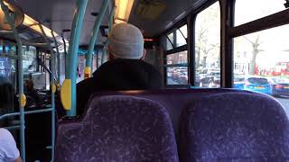Journey on the 607 on (VW1564 LK55AAN) | Volvo B7TL Wright Eclipse Gemini1 10.1m