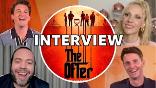 THE OFFER Cast Interview | Miles Teller, Juno Temple, Matthew Goode Talk Making of THE GODFATHER