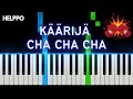 Krij  cha cha cha  finland  eurovision 2023  easy piano tutorial