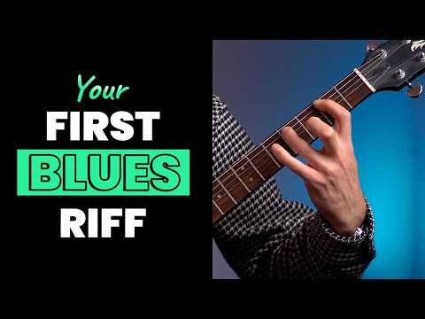 🏆 Your FIRST BLUES Riff (Which People Will Recognise)
