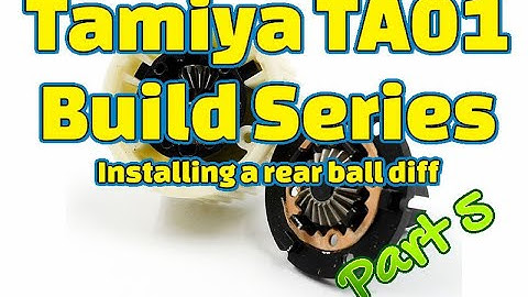 Tamiya TA01 Ball Diff Rebuild & Install Tutorial | Step-by-Step RC Car Guide Part 5