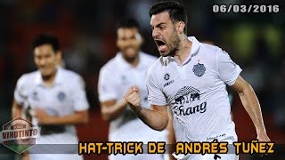Goles Vinotinto │ Hat-Trick de Andrés Túñez │ Bangkok 3-5 Buriram │ 06/03/2016