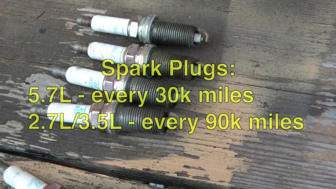 Dodge Charger spark plugs - YouTube