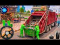 Garbage City Road Truck Driving Games: New Mountain Routs Explore &amp; Clear Roads- android gameplay