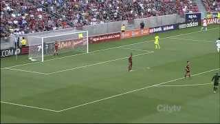 Vancouver Whitecaps FC at Real Salt Lake - Darren Mattocks 1-1 Goal - 2012.07.27 - HD