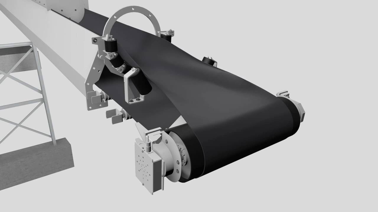 ТРАНСПОРТЁР на воздушной подушке  VECOBELT // VECOPLAN (Германия)