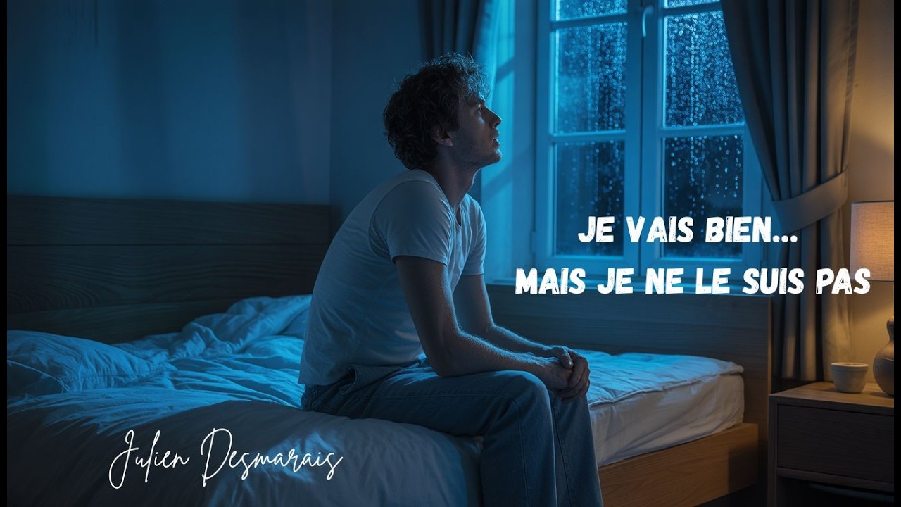 Je vais bien… mais je ne le suis pas – Julien Desmarais | Chanson française bouleversante 2026 💔