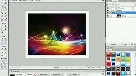 fireworks cs3 black&white to colour