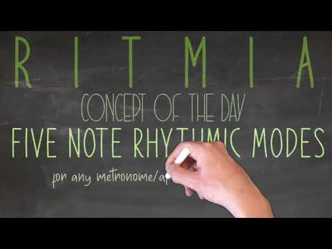 5 Note Metronome Rhythmic Modes in 16th Notes