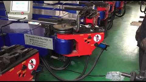 DW63nc  semi automatic hydraulic pipe bending machine