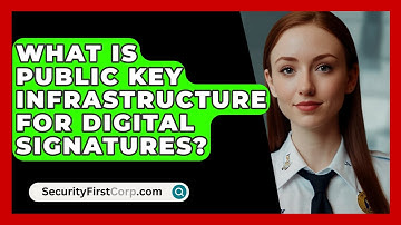 What Is Public Key Infrastructure For Digital Signatures? - SecurityFirstCorp.com