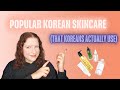 K-Beauty Products That Are ACTUALLY Popular in Korea?! | Viral Korean Skincare