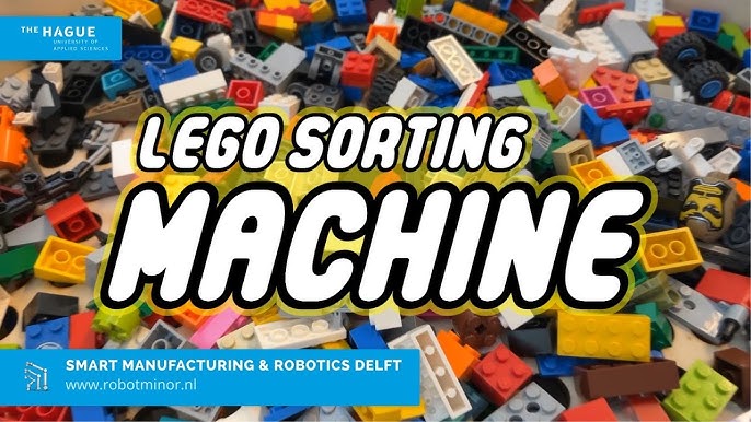 This AI controlled Lego sorting machine is what my childhood dreams were  made of