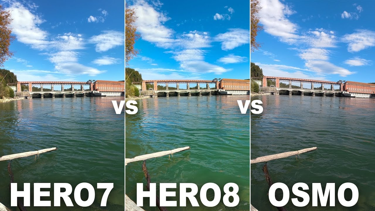 GoPro Black vs. GoPro HERO7 Black vs. DJI Osmo Action (HyperSmooth 2.0, Photos & More) - YouTube