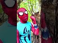Spider-Man Escapes the Monster Funny #shorts#youtubeshorts#spiderman#viral#trending#viralshorts