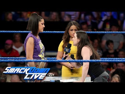 Bayley and Nikki Cross sign their Extreme Rules contract: SmackDown LIVE, July 9, 2019