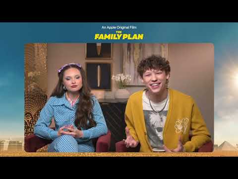 The Family Plan Interview: Zoe Margaret Colletti & Van Crosby on Playing Siblings