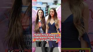 Katie Price sympathized with Emily. She didn't understand how Emily endured Peter Andre.#peterandre Profile