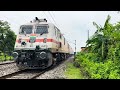 Furious Mode Agartala Garibrath express Furiously Dust storm Skipping Throughout at Railgate