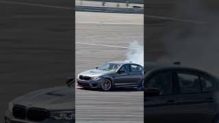 BMW M5 compition drift in race track #bmw #automobile
