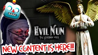 NEW CONTENT Of EVIL NUN: THE BROKEN MASK IS HERE!!!?| Evil Nun PC Version | Keplerians & Glowstick