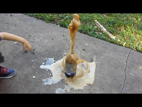 Coke and candy explosion 💥 | 7 years ago