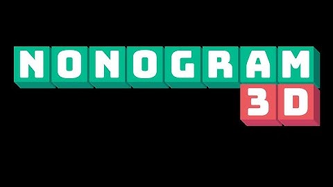 Nonogram 3D Demo