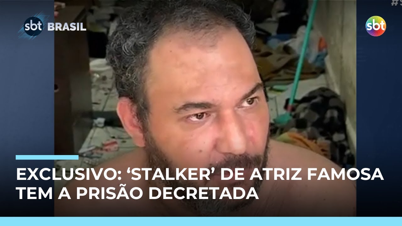 Exclusivo: ‘Stalker’ de atriz famosa é indiciado e tem prisão decretada; entenda o caso | #SBTBrasil