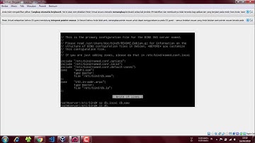 Cara Konfigurasi Interface dan DNS di Debian -7.5.0